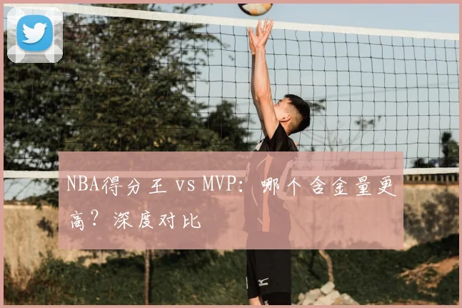 NBA得分王 vs MVP：哪个含金量更高？深度对比